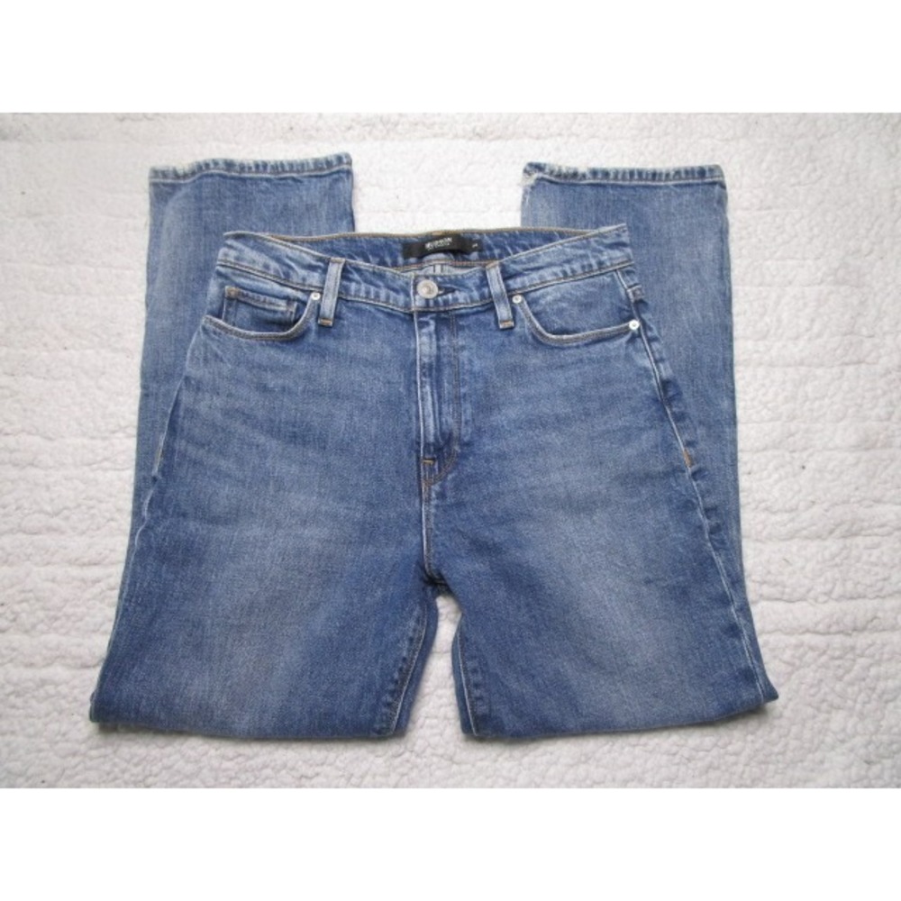 Hudson Holly Boot Size 26 Womens Jeans Light Wash Mid Rise Distressed Denim